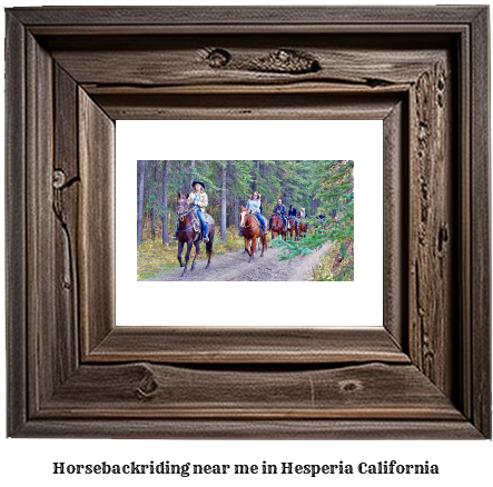 horseback riding near me in Hesperia, California